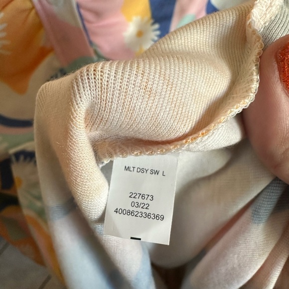 Multicolored daisy mini dress size Large - Picture 5 of 8